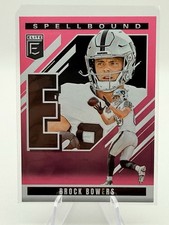 2025 Panini Donruss Elite - Spellbound Brock Bowers #23 Pink