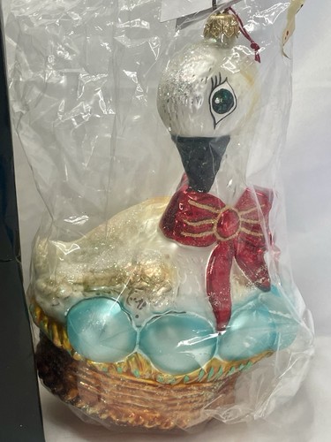 Pensionierter Christopher Radko Ornament SECHS GÄNSE EINE LIEGENDE 98-SP-40 (378) Neu Lesen - Bild 5 von 9