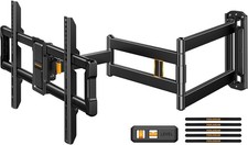 Perlegear TV Wall Bracket 42-84" Long Arm Full Motion VESA 600x400 Tilt