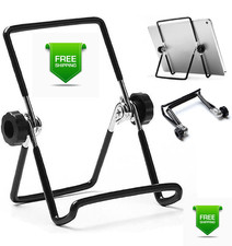 Adjustable Tablet Stand Holder, Non-Slip Foldable Holder Cradle Fit for 9-12.9"