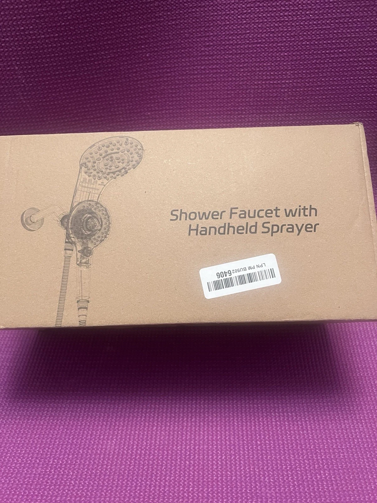 2 IN 1 Anti Clogging High Pressure Magnetic Shower Heads With Handheld Spray
