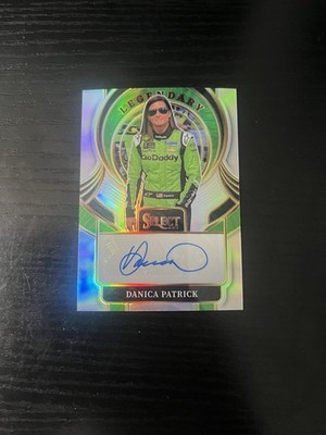 Danica Patrick 2026 Panini Select Legendary Signatures Silver Prizm Auto