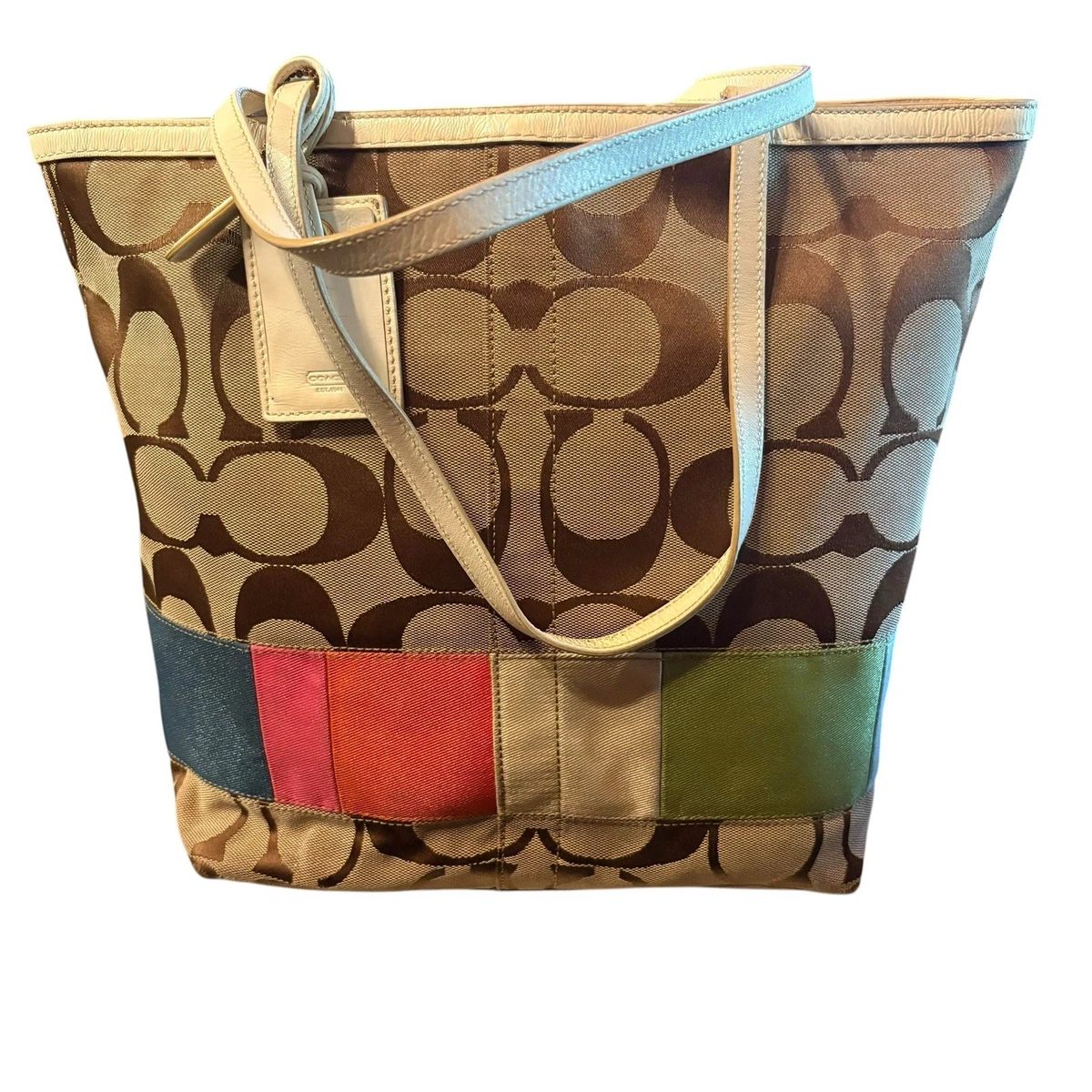 Coach Legacy Tote Striped Bags & Handbags for Women for sale | eBay