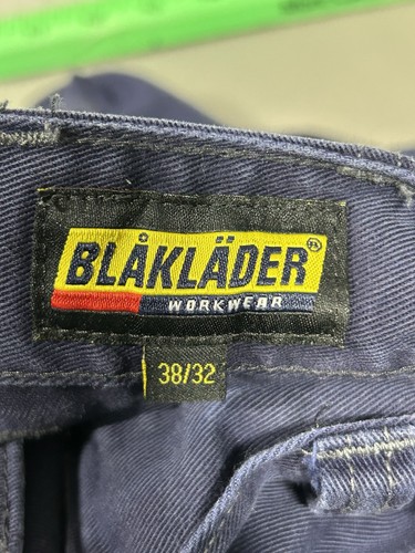 Blaklader FR Workwear Mens Blue Size 36 X 30 Utility Fire Resistant Work Pants - Picture 5 of 13