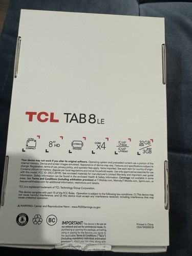 tcl tab 8 le Metro Pcs-Brand new - Picture 2 of 2