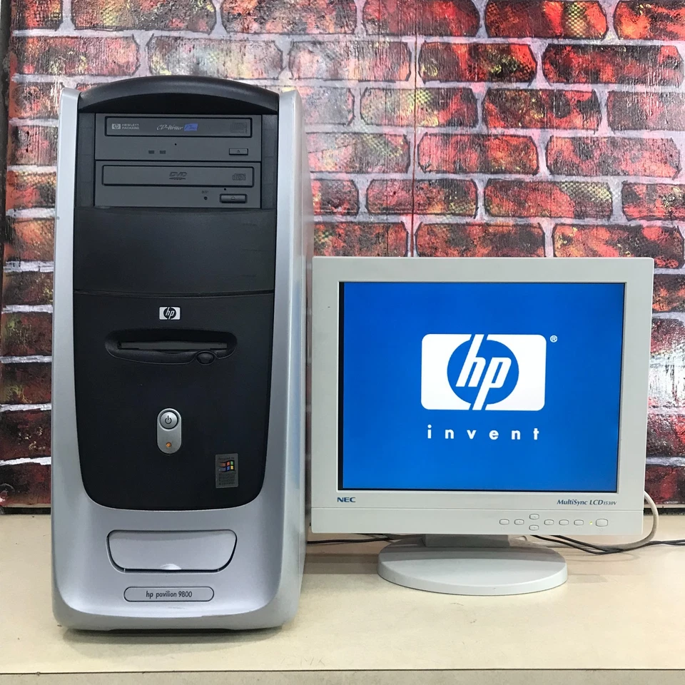 HP Pavilion 9800 ATX PC AMD Athlon 1.00GHz 128MB RAM No HDD (Retro Gaming) - Image 2 of 4