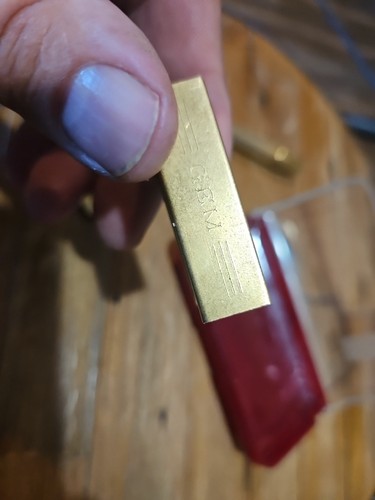 VTG GEM Micromatic Gold Colored Safety Razor In Original Case With Razor Holder - Picture 7 of 8