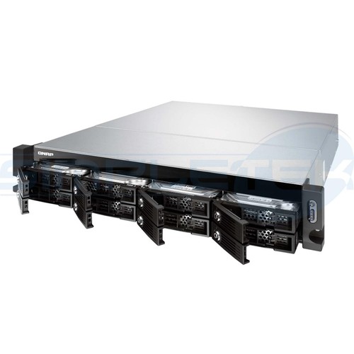 Qnap TS-871U-RP-i5 Nas 32GB RAM Cache SSD 2X 240GB HDD X 4 2 TB Rack 2U Gigabit - Picture 6 of 9