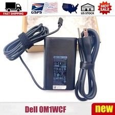 New 65W USB-C AC Adapter for Dell Latitude XPS 13 15 0M1WCF HA65NM170 Charger US