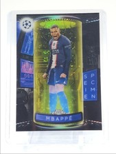 KYLIAN MBAPPE 2022 TOPPS CHROME UEFA SPECIMEN YELLOW REFRACTOR /125 Q5537