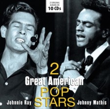 RAY, JOHNNIE MATHIS - 2 GREAT AMERICAN POP-STARS NEW CD