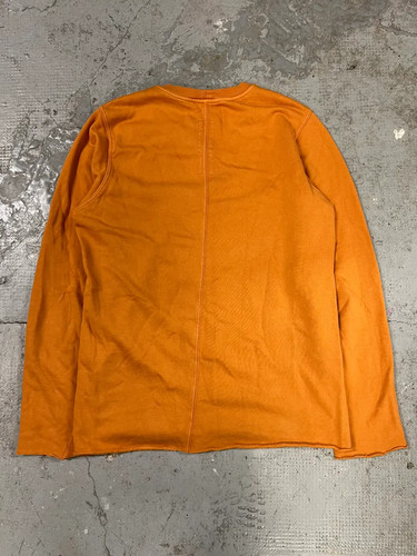 Rick Owens Orange Minimalist Crewneck (XS) - Bild 2 von 7
