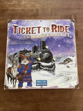 Ticket to Ride: Nordic Countries Board Game Days Of Wonder 2018. 100% Complete
