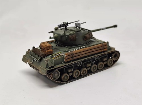 NEW 1/72 Fury Sherman Tank M4a3e8 Painted Finished Model - Picture 8 of 12