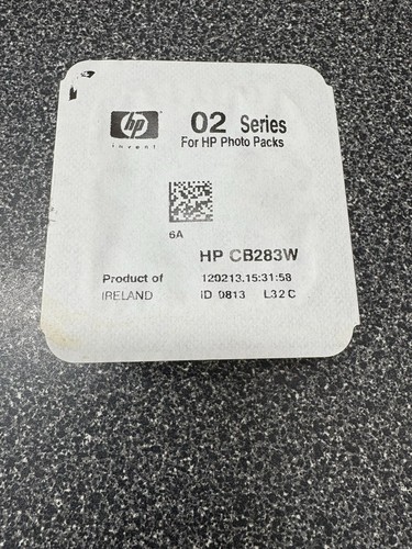 HP02 seria zdjęć wkład atramentowy partia CB283 CB284 nowy zapieczętowany - Zdjęcie 5 z 7