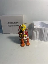 Sesame Street Big Bird Santa Christmas Ornament W/BOX 1992 Jim Henson 26232 101