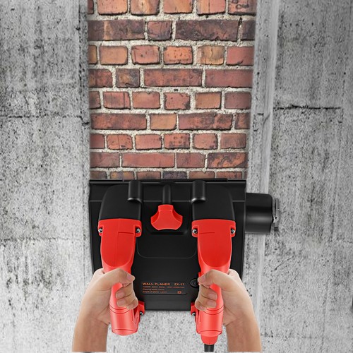 1680W Betonschleifer Walzenfräse Wand Schleifer Mauerfräse Putzfräse 3000 U/Min - Bild 22 von 23