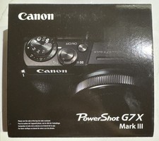 Canon PowerShot G7 X Mark III 20.1MP 4K Digital Camera 4.2x Optical Zoom Black