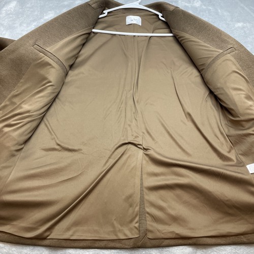 Stylus LaDarius Campbell Knit Blazer Mens M Heather Brown 2 Button Vent Stretch - Picture 7 of 14