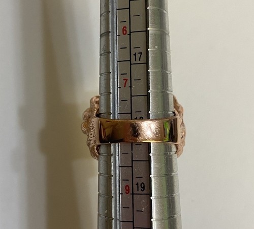 Großer Barockring Perle Rosegold über Sterlingsilber Gr. 8 wunderschön - Bild 8 von 13