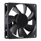 UT8015 Black 80mm CPU Cooling Fan with Maximized Air Pressure Enhances Cooling