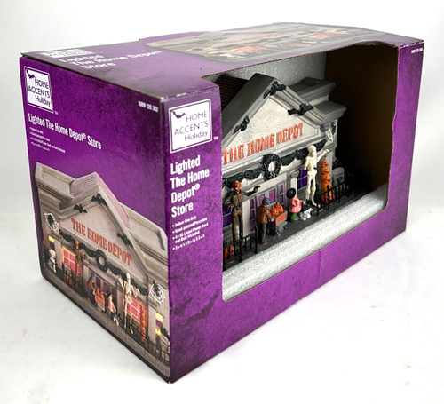 The Home Depot Halloween Lighted Store Village Piece - Picture 3 of 4