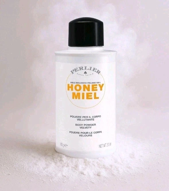 Perlier Honey Miel Velvety Body Powder 3.5 O.z (Talc-Free)-NEW SEALED - Image 2 of 2