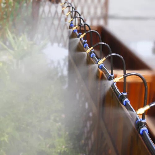 5-20M Automatic Watering Kits Adjustable Misting System Kit Watering Irrigation - Bild 6 von 19