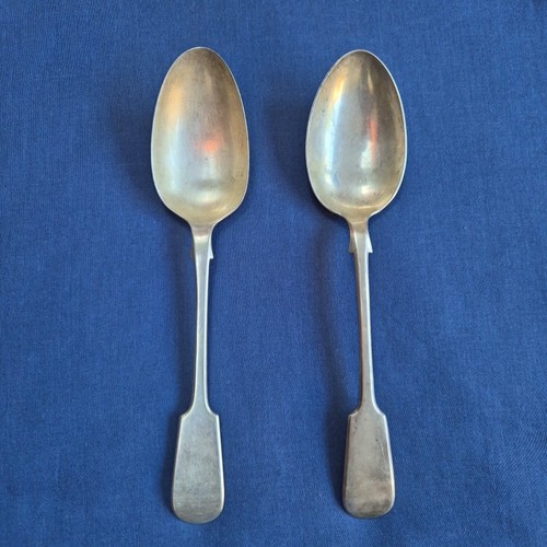 Benares Versilberte Löffel Vintage Antik Löffel X 2 - Bild 9 von 14