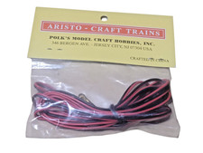 Aristo-Craft 29600 Track To Pack Connection Wire With Headers - G Scale NOS