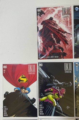 BATMAN DK III The Master Race #1-9 Complete Run 10 Comic Lot Frank Miller 2016 - Picture 2 of 5