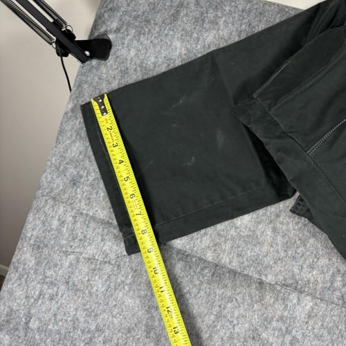 Kuhl Pants Women's 8 31 x 30 Petite Black Workwear Canvas Y2K Alf Low Rise - Picture 6 of 12