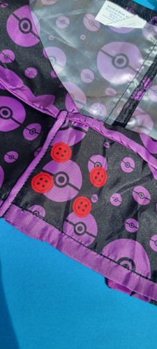 Build A Bear Gengar Jacket Pokemon Purple Coat BNWOT Rare Retired - 第 12/15 張圖片