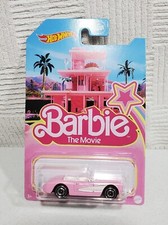 2023 Hot Wheels Barbie The Movie 1956 Corvette Pink New On Card