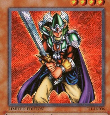 YuGiOh OBNOXIOUS CELTIC GUARD CT1-EN006 Limited Edition Secret