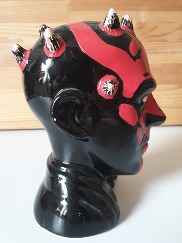 Vintage Star Wars Darth Maul Money Box - Piggy Bank - Lucas Film Ltd - Bild 4 von 6