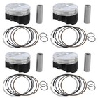 4 Sets STD Piston Rings for Kawasaki Ninja ZX6 ZX600 ZZ-R600 1990-2006 65mm +00