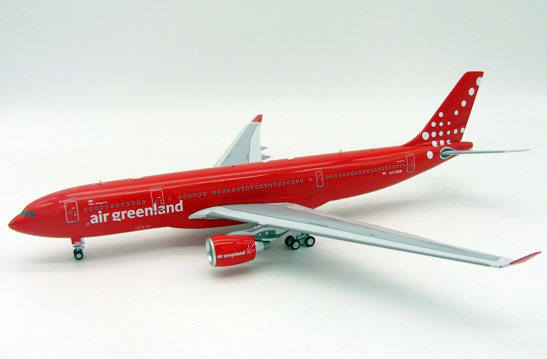 Inflight 200 IF3320118 1 200 Air verdeland Airbus A330-200 Oy-Grn con Soporte Inflight 200 IF3320118 1 200 Air verdeland Airbus A330-200 Oy-Grn con Soporte