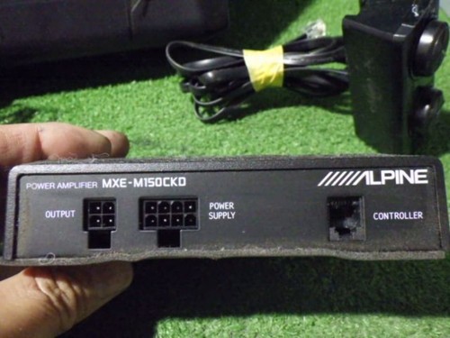 ALPINE SWE-1200 Car Powered Subwoofer 150w MAX Working Used - Picture 3 of 5