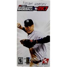  Manual Only Major League Baseball 2K7 - Sony Playstation Portable PSP
