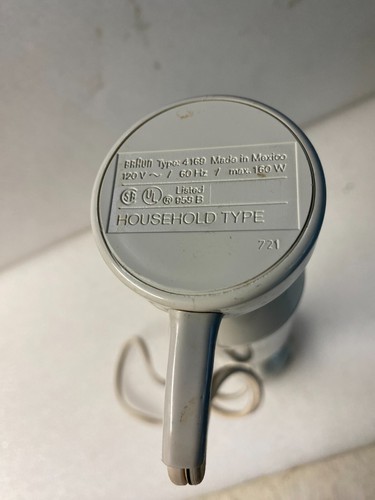 Braun Type 4169 tested Immersion Hand-Held Mixer Only - Picture 3 of 3