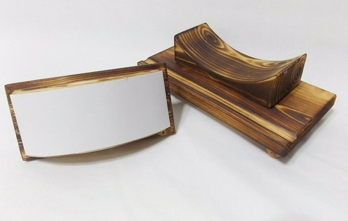 Calligraphy ink blotter & pen rest desk top fountain dip stand blotter holder - Picture 7 of 11