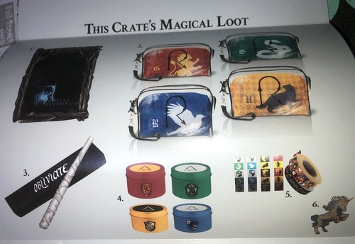 Lote de Coleccionables de Harry Potter Edición Limitada Hechizos y Dijes Cuervo - Imagen 7 de 10