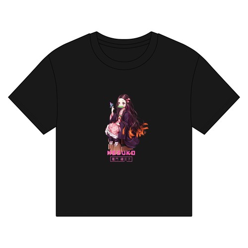 Demon Slayer Nezuko Boxy Shirt Anime Demon Shirt Anime Merch - Foto 5 di 9
