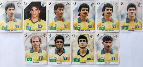 Panini World Cup Italia 90 Brasile Team Sticker Set Raro Argentina Parallelo (16x) - Foto 6 di 9