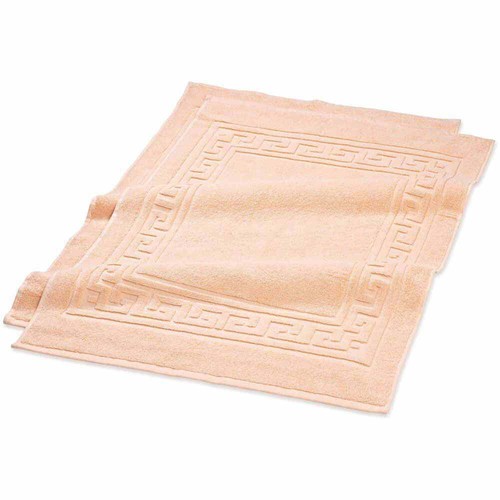 2 Piece Cotton Bathmat Ultra Soft Absorbent Washable Bath Mat Set 22" x 35" - Picture 38 of 77