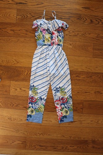 GIRL'S SUIT "MISS BLUMARINE" FLOWERS (SIZE 8 YEARS) UT50 SUPER SALE, (50%) - Picture 2 of 6