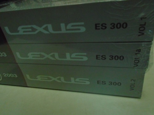 2003 Lexus ES300 Es 300 Servicio Tienda Reparación Taller Manual Juego - Imagen 3 de 4