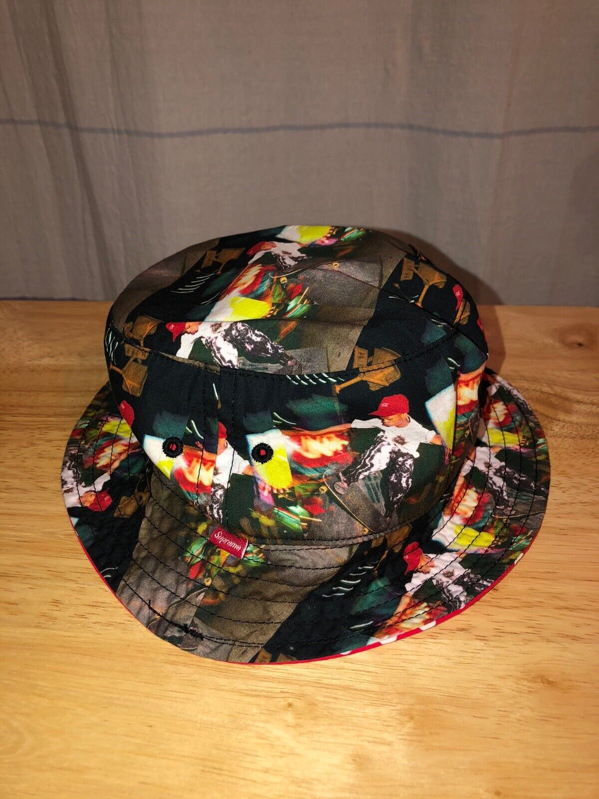 Supreme x Comme Des Garcons CDG Red Bucket Hat SS14