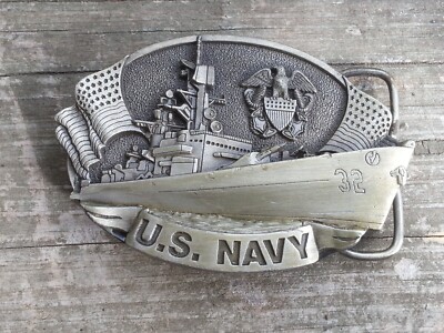 希少 BERGAMOT BRASS WORKS ベルト USA製 1981 US Navy Belt Buckle 1981 Bergamot Brass Works # 32